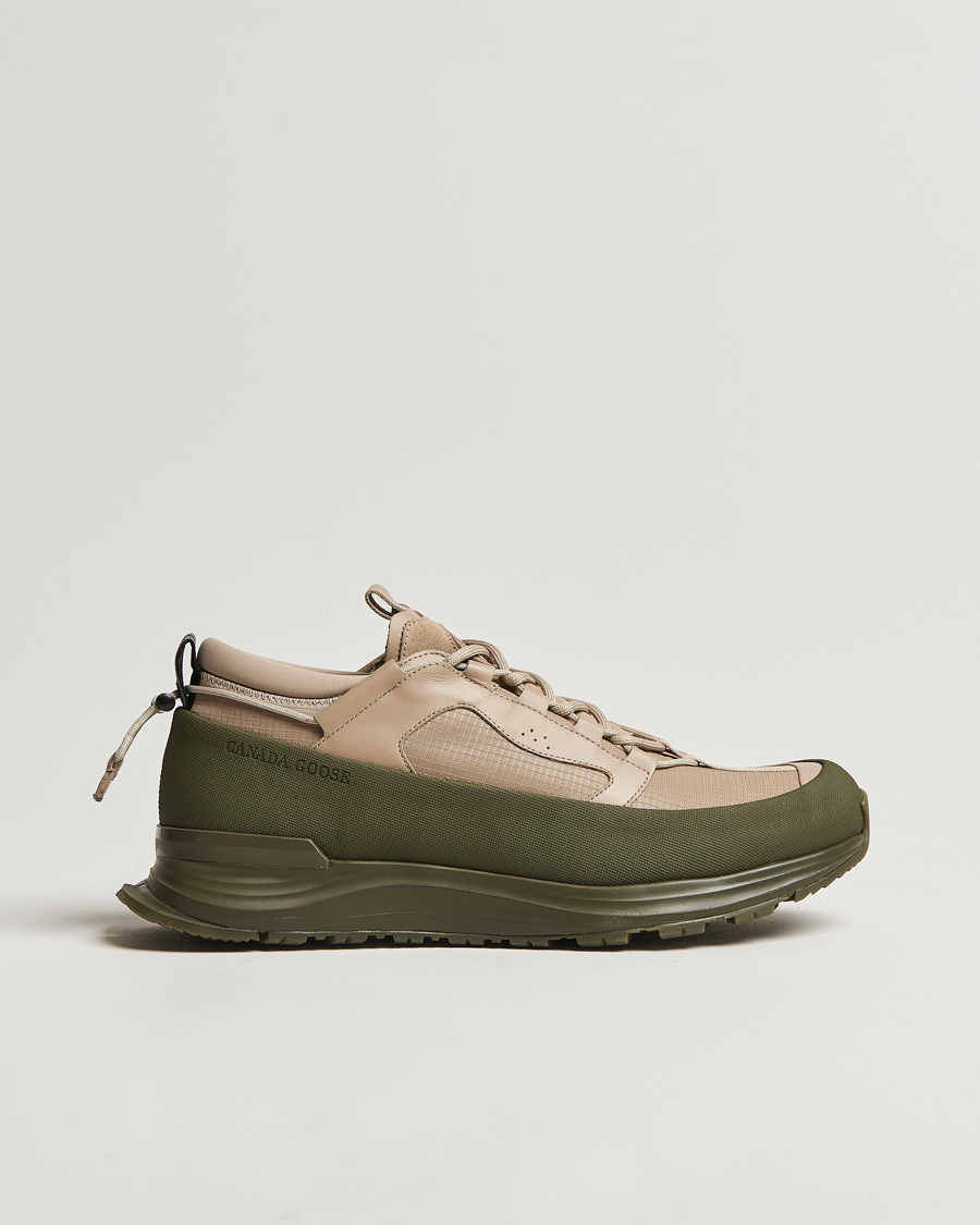 Herr | Canada Goose Glacier Trail Sneaker Tan/Military Green | Canada Goose | Glacier Trail Sneaker Tan/Military Green