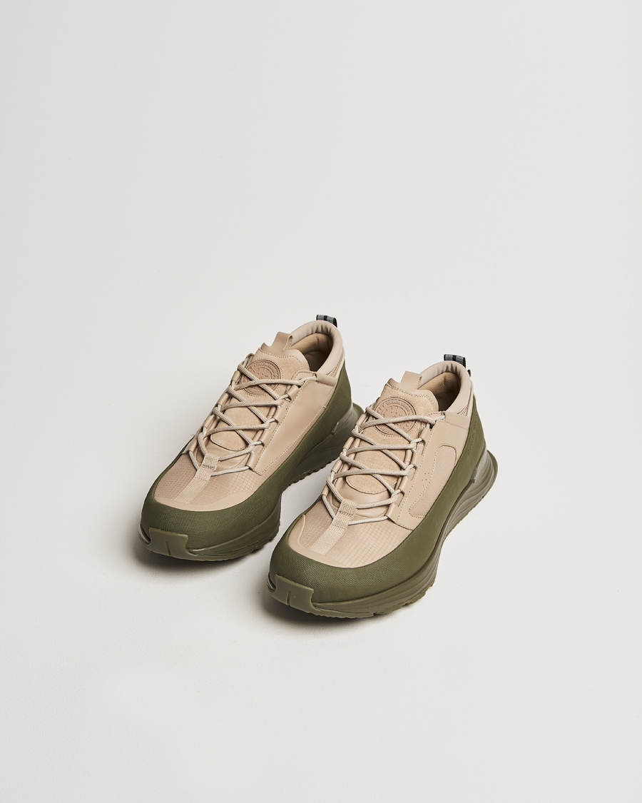 Herr | Canada Goose Glacier Trail Sneaker Tan/Military Green | Canada Goose | Glacier Trail Sneaker Tan/Military Green