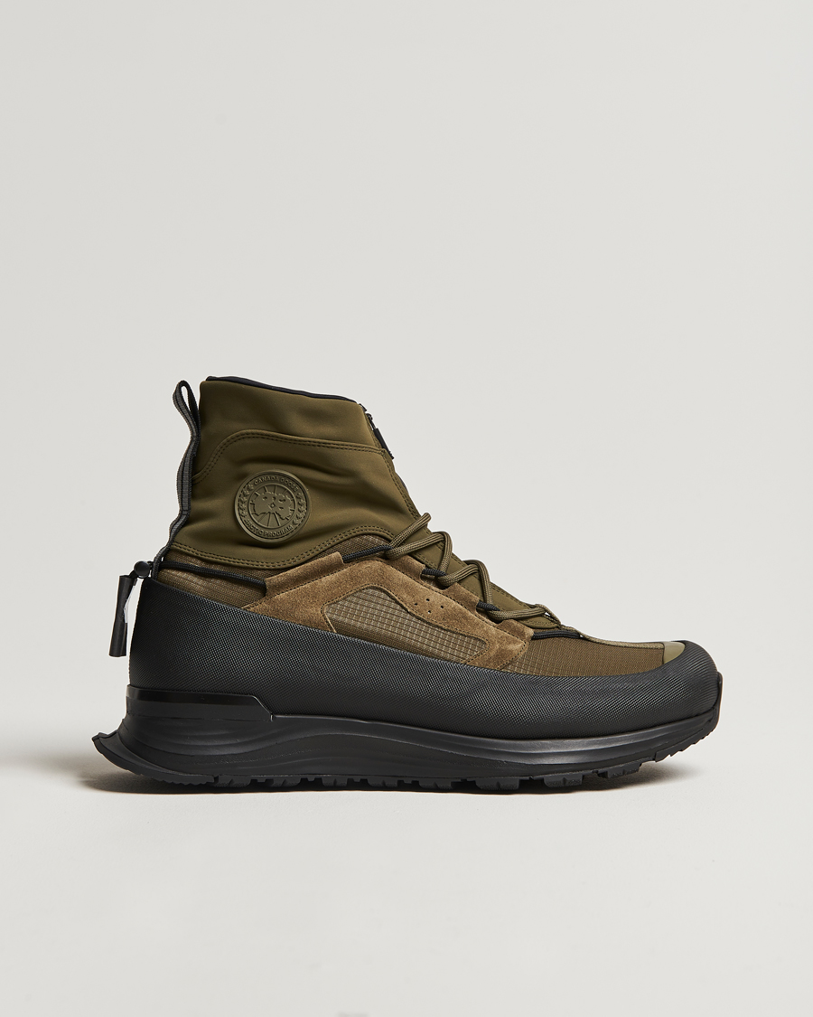 Herr | Canada Goose Glacier Trail Sneaker High Military Green | Canada Goose | Glacier Trail Sneaker High Military Green