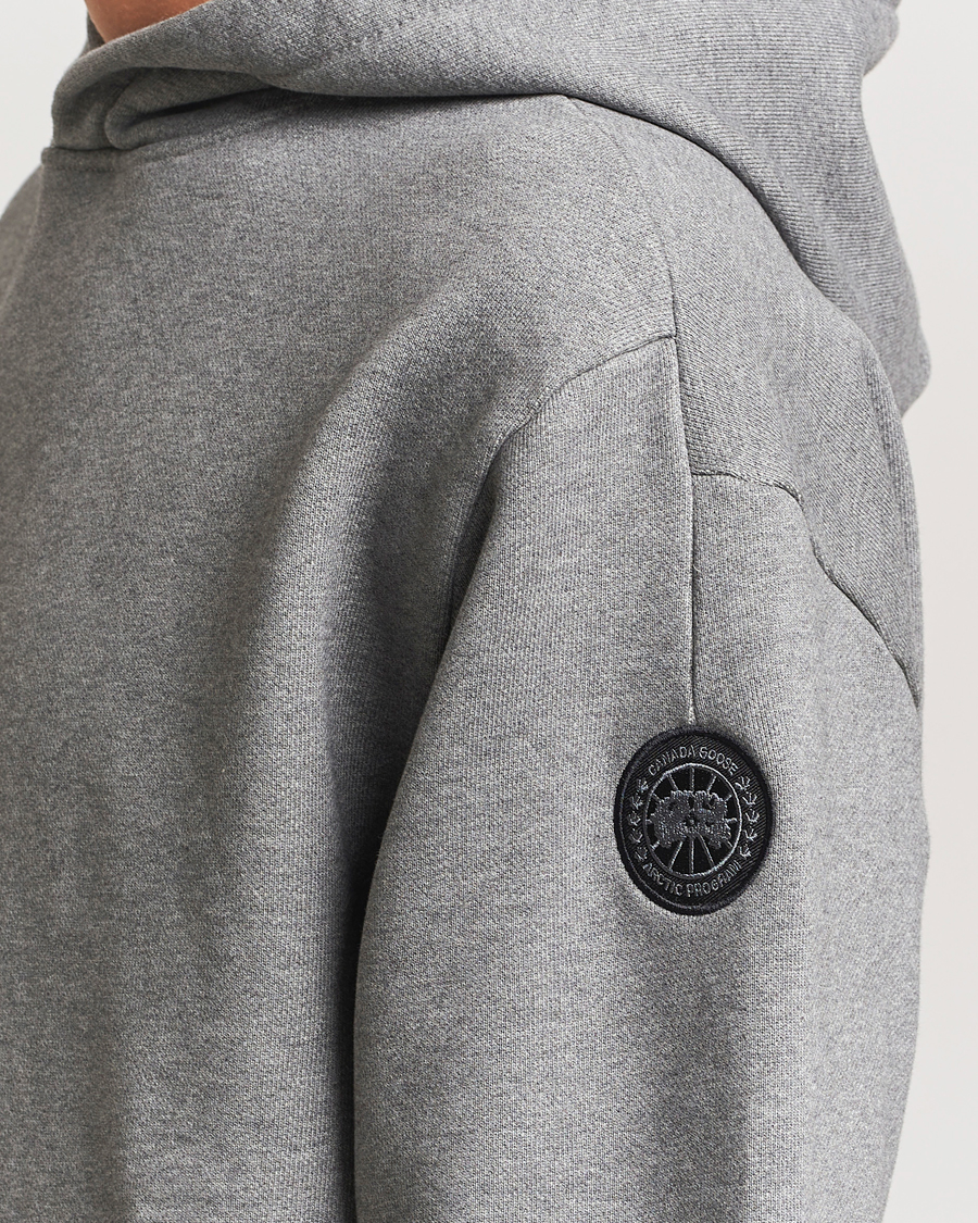 Herr | Tröjor | Canada Goose Black Label | Tobermory Heavyweight Hoody Stone Heather