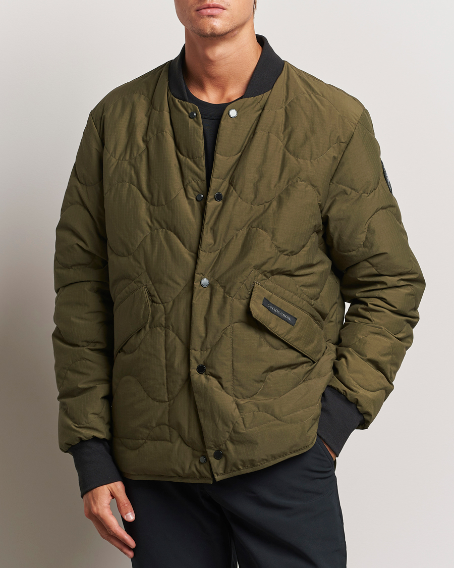 Herr | Jackor | Canada Goose Black Label | Boswell Reversible Jacket Military Green