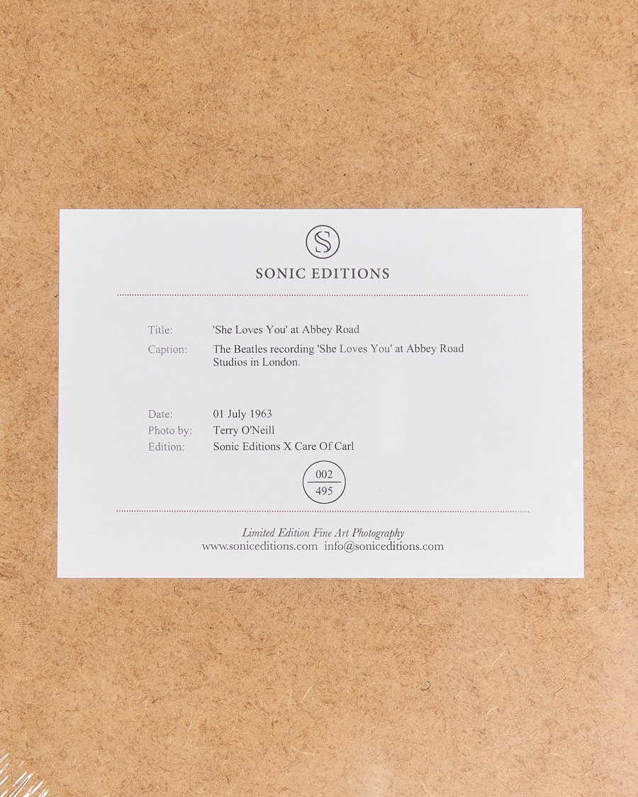 Herr | Tavlor | Sonic Editions | Framed