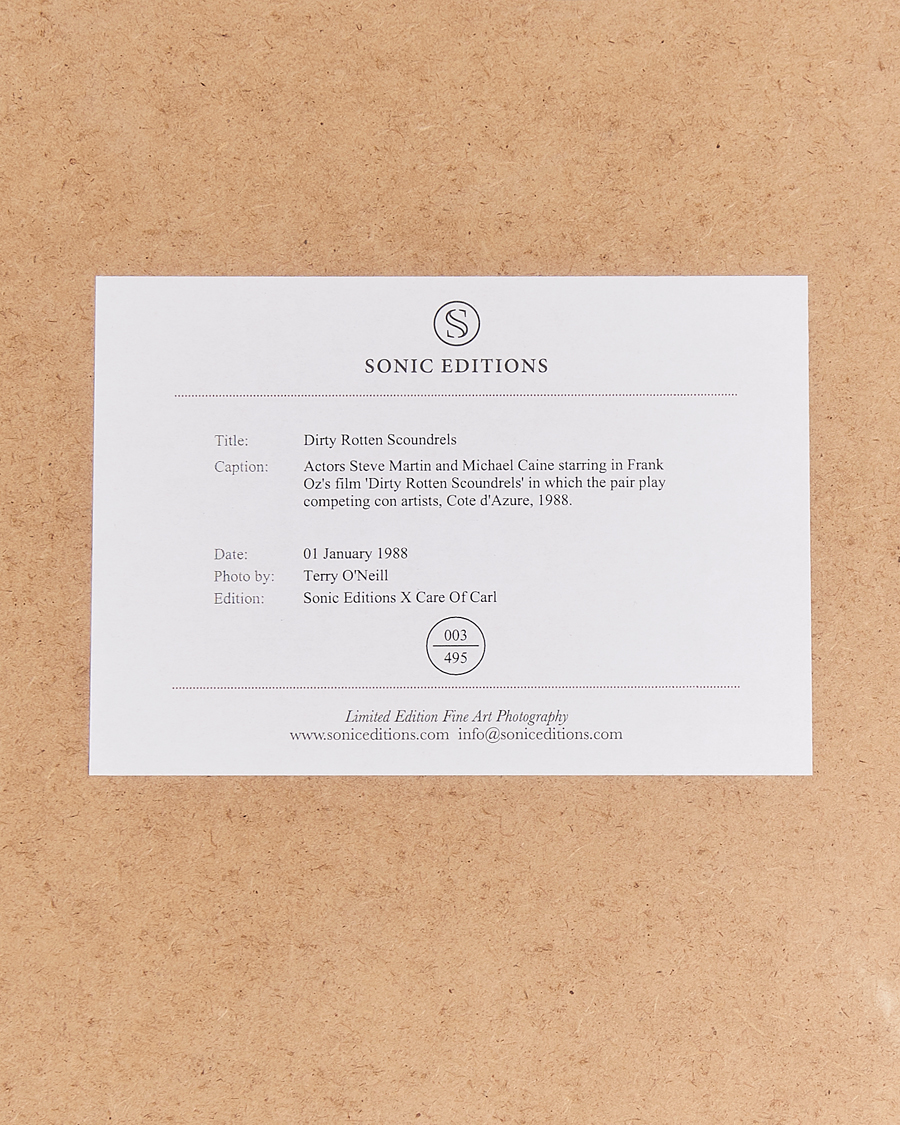 Herr | Tavlor | Sonic Editions | Framed Dirty Rotten Scoundrels