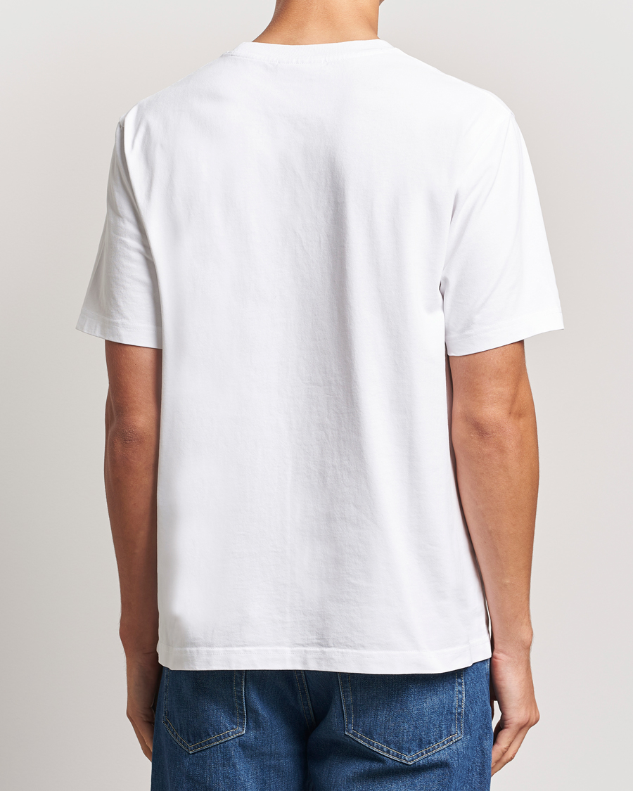 Herr | T-Shirts | Maison Kitsuné | Mini Handwriting T-shirt White
