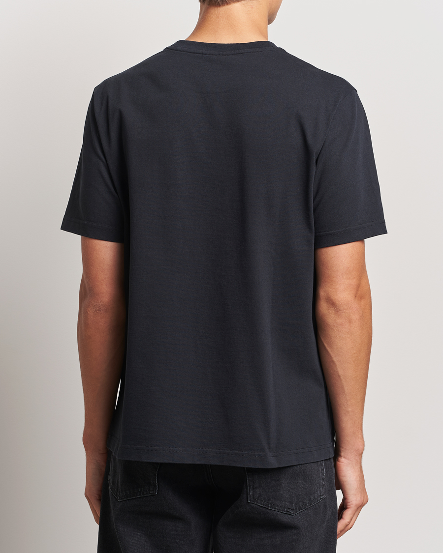 Herr | T-Shirts | Maison Kitsuné | Mini Handwriting T-shirt Black