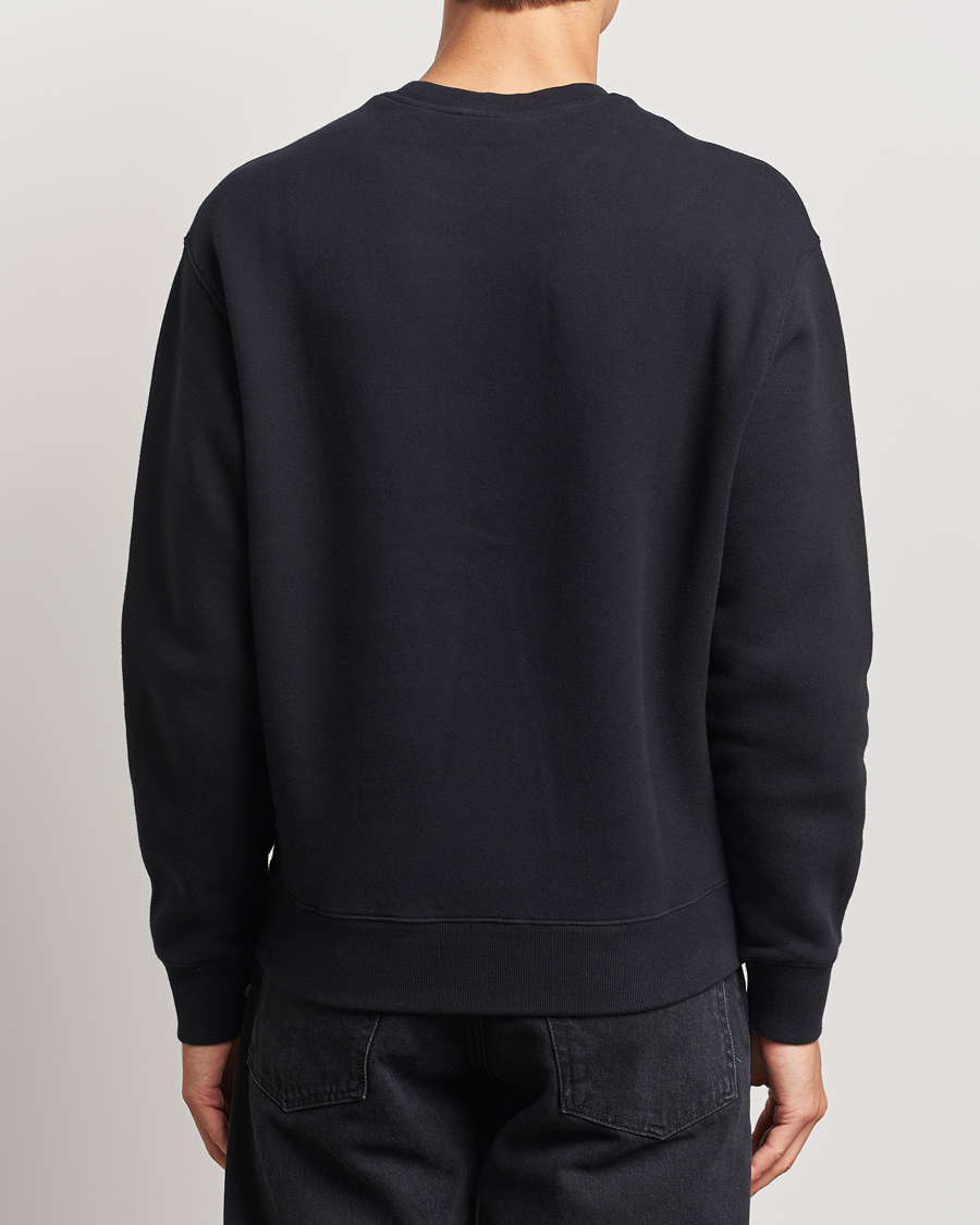 Herr | Tröjor | Maison Kitsuné | Mini Handwriting Sweatshirt Black