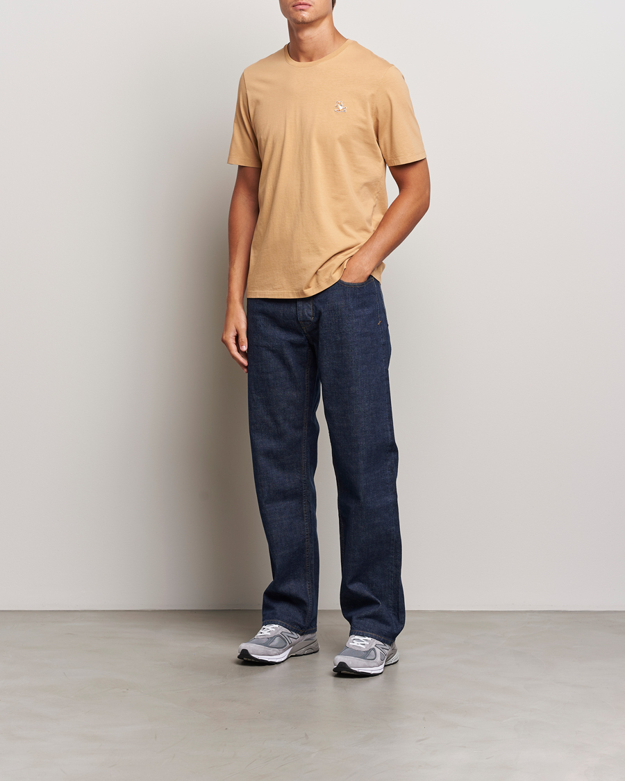 Herr | T-Shirts | Maison Kitsuné | Chillax Fox T-Shirt Chamomile Beige