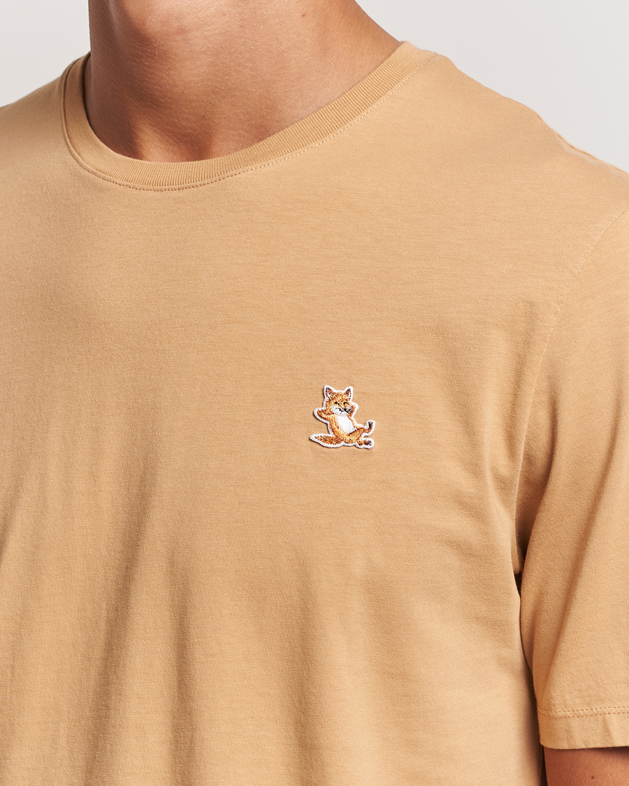 Herr | T-Shirts | Maison Kitsuné | Chillax Fox T-Shirt Chamomile Beige