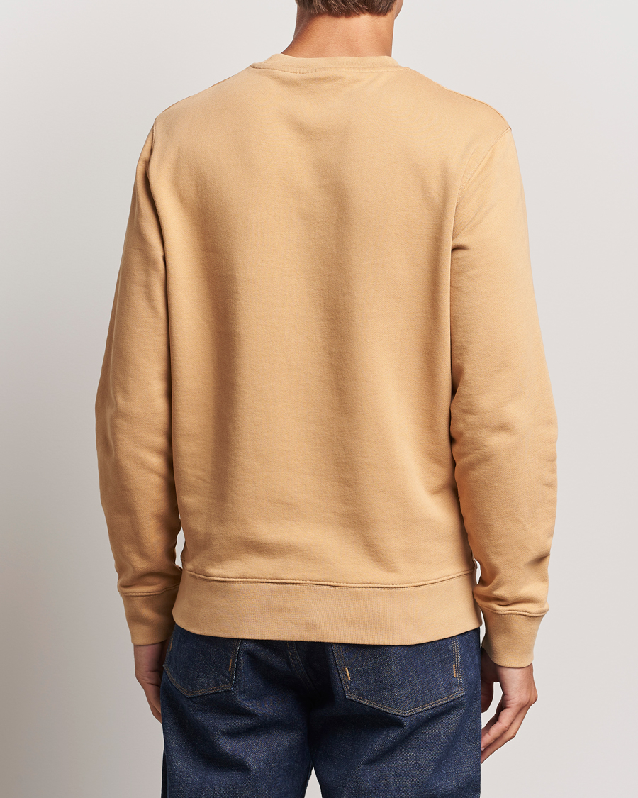 Herr | Tröjor | Maison Kitsuné | Chillax Fox Sweatshirt Chamomile Beige