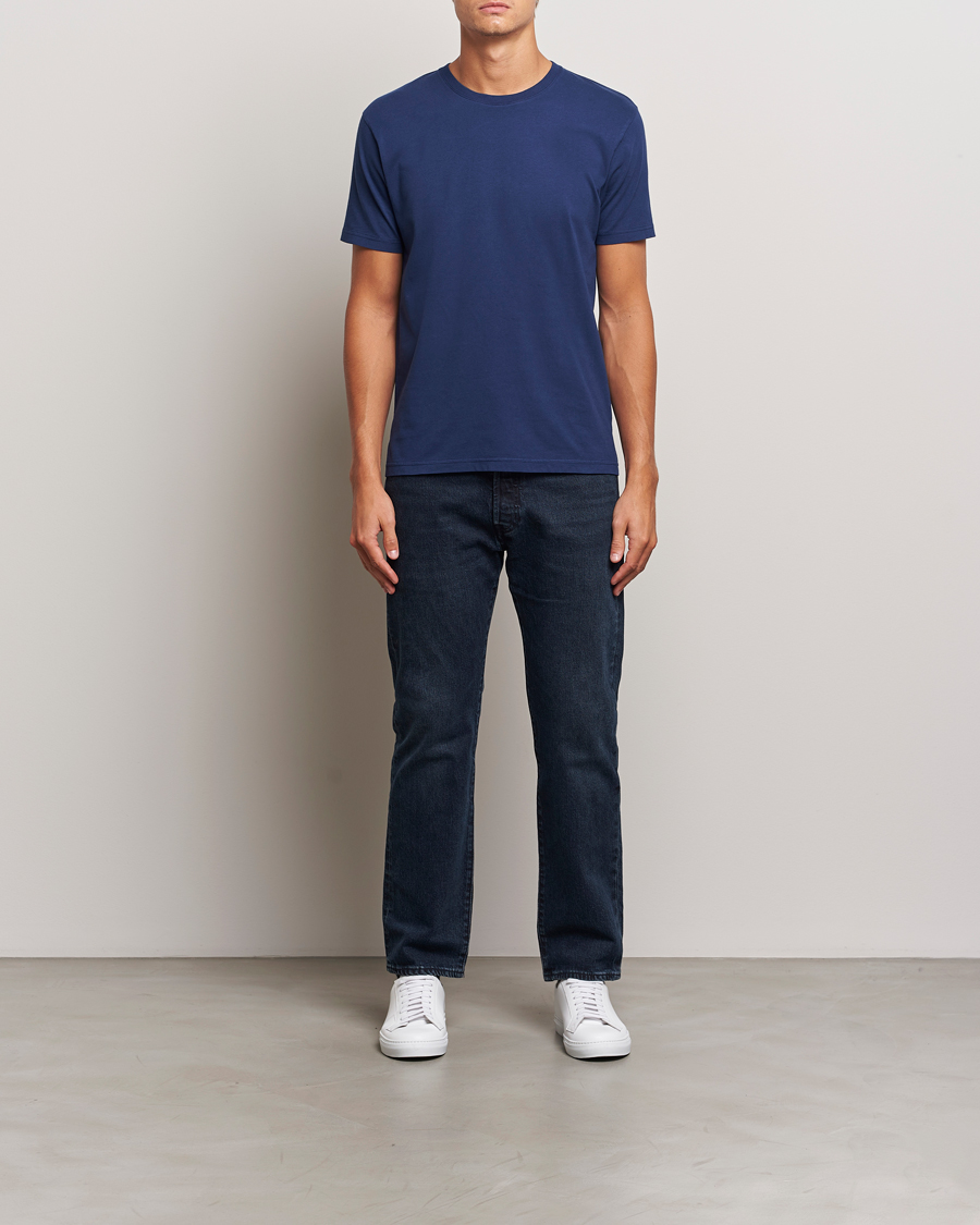 Herr | T-Shirts | Colorful Standard | Classic Organic T-Shirt Marine Blue