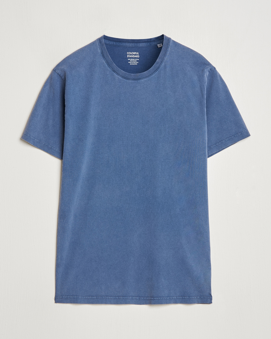 Herr | T-Shirts | Colorful Standard | Classic Organic T-Shirt Neptune Blue