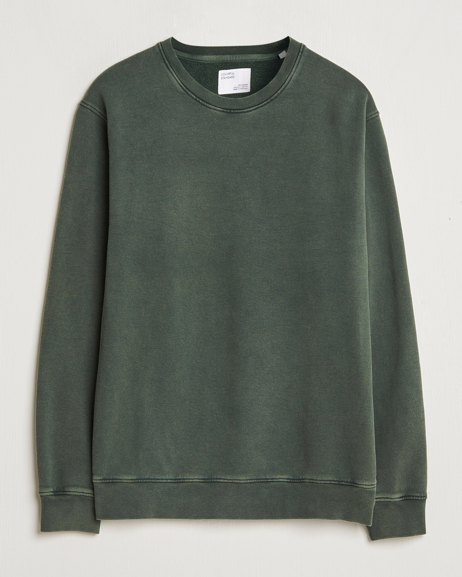Herr | Tröjor | Colorful Standard | Classic Organic Crew Neck Sweat Midnight Forest