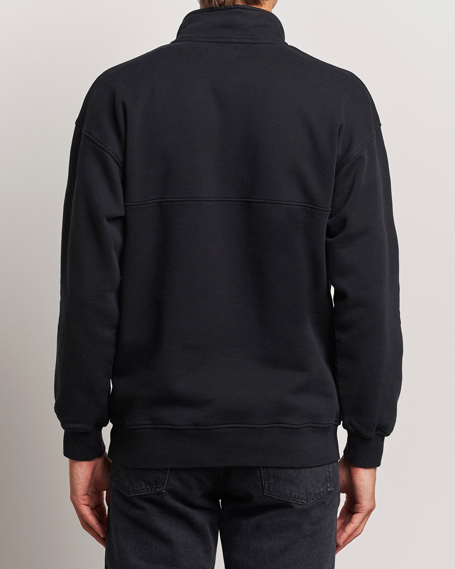 Herr | Tröjor | Colorful Standard | Classic Organic Half-Zip Deep Black