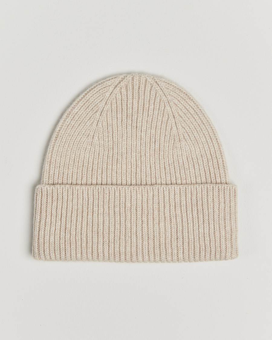 Herr | Mössor | Colorful Standard | Merino Wool Beanie Ivory White