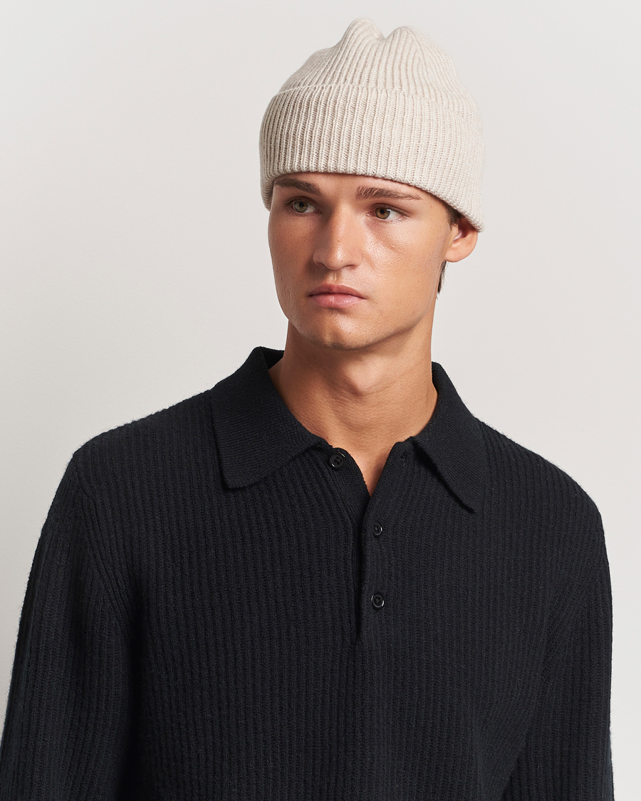 Herr | Mössor | Colorful Standard | Merino Wool Beanie Ivory White
