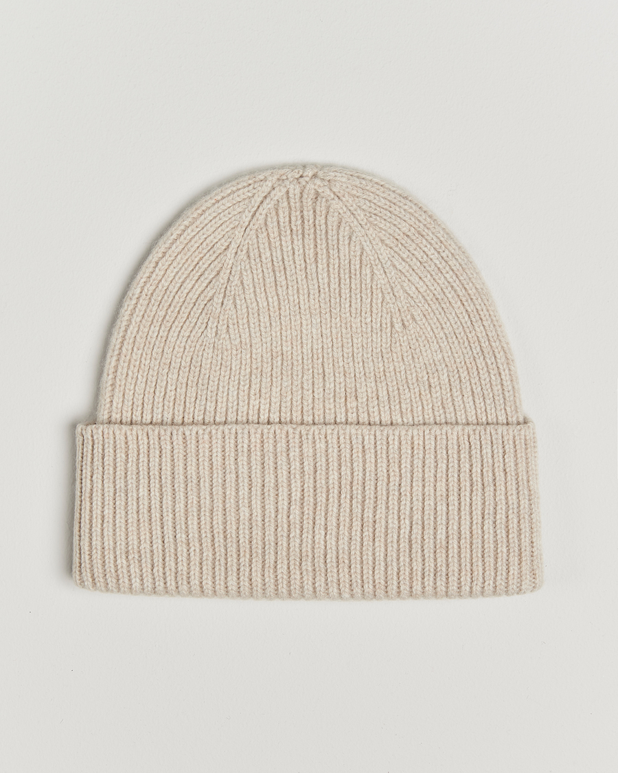 Herr | Mössor | Colorful Standard | Merino Wool Beanie Ivory White