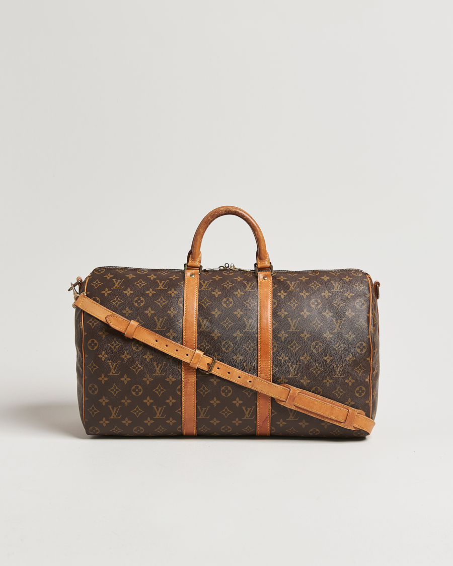 Herr | Louis Vuitton Pre-Owned Keepall Bandoulière 50 Monogram | Louis Vuitton Pre-Owned | Keepall Bandoulière 50 Monogram