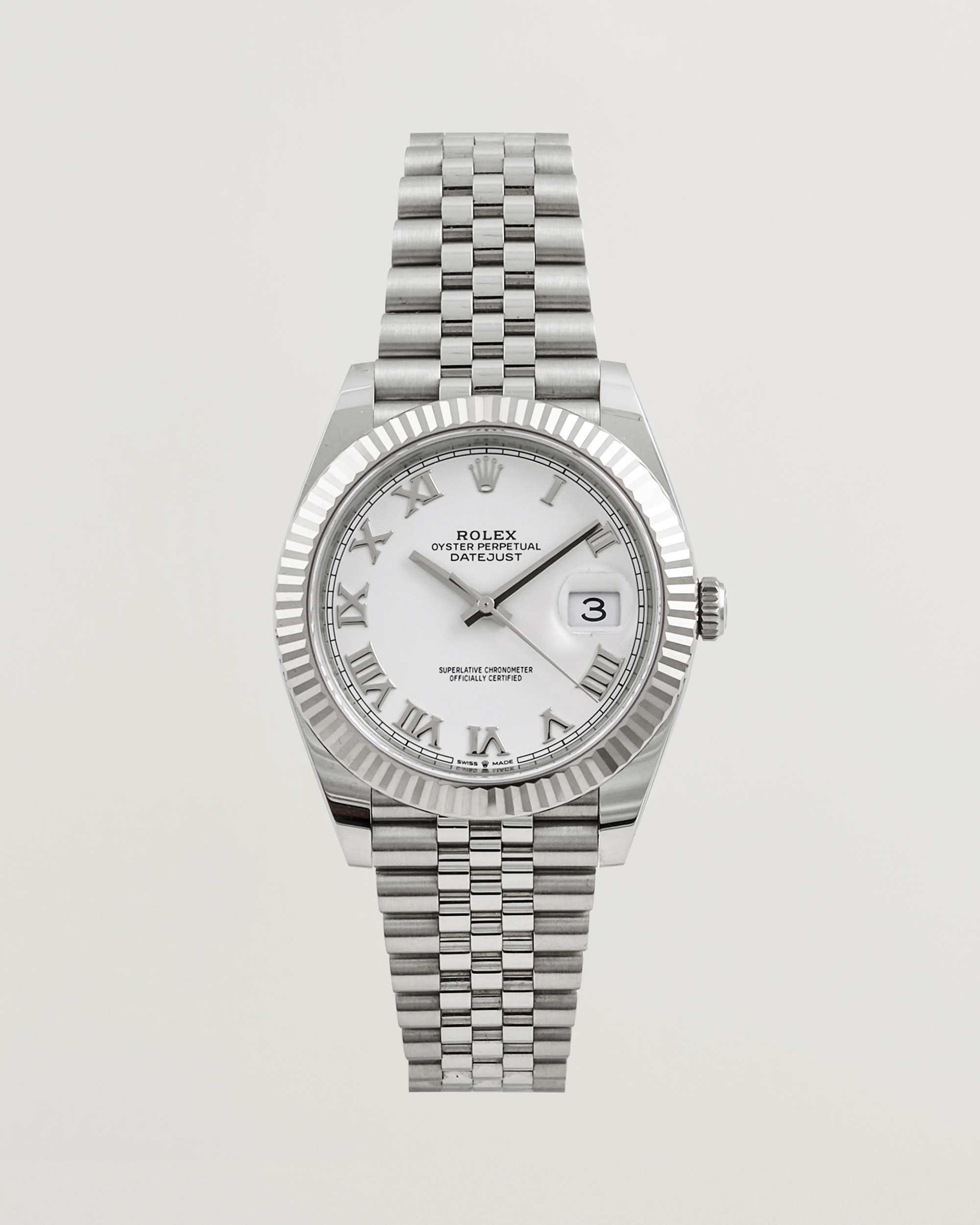 Herr | Rolex Pre-Owned Datejust 41 126334 Silver | Rolex Pre-Owned | Datejust 41 126334 Silver
