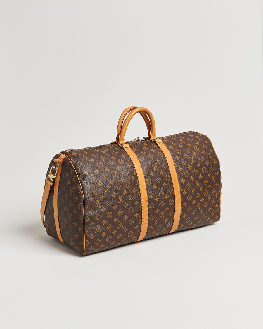 Herr | Louis Vuitton Pre-Owned Keepall Bandoulière 55 Monogram | Louis Vuitton Pre-Owned | Keepall Bandoulière 55 Monogram