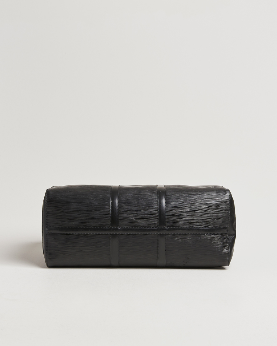 Herr | Louis Vuitton Pre-Owned Keepall 50 Epi Leather Travel Bag Black | Louis Vuitton Pre-Owned | Keepall 50 Epi Leather Travel Bag Black
