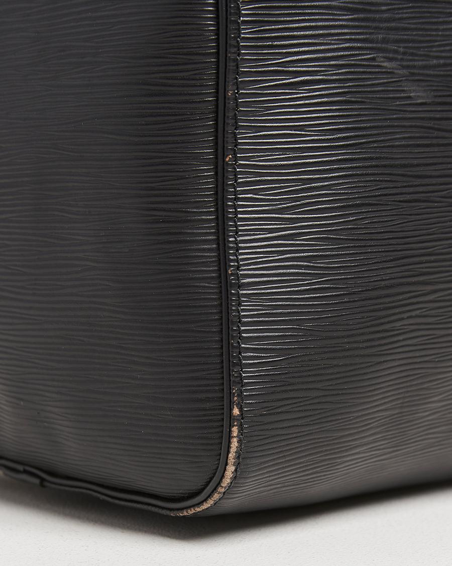 Herr | Louis Vuitton Pre-Owned Keepall 45 Epi Leather Travel Bag Black | Louis Vuitton Pre-Owned | Keepall 45 Epi Leather Travel Bag Black