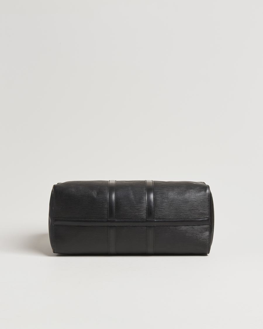 Herr | Louis Vuitton Pre-Owned Keepall 45 Epi Leather Travel Bag Black | Louis Vuitton Pre-Owned | Keepall 45 Epi Leather Travel Bag Black
