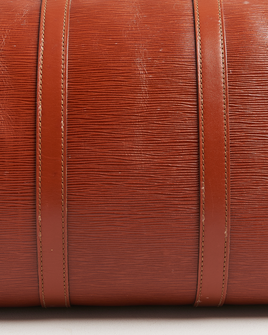 Herr | Louis Vuitton Pre-Owned Keepall 50 Epi Leather Travel Bag Brown | Louis Vuitton Pre-Owned | Keepall 50 Epi Leather Travel Bag Brown