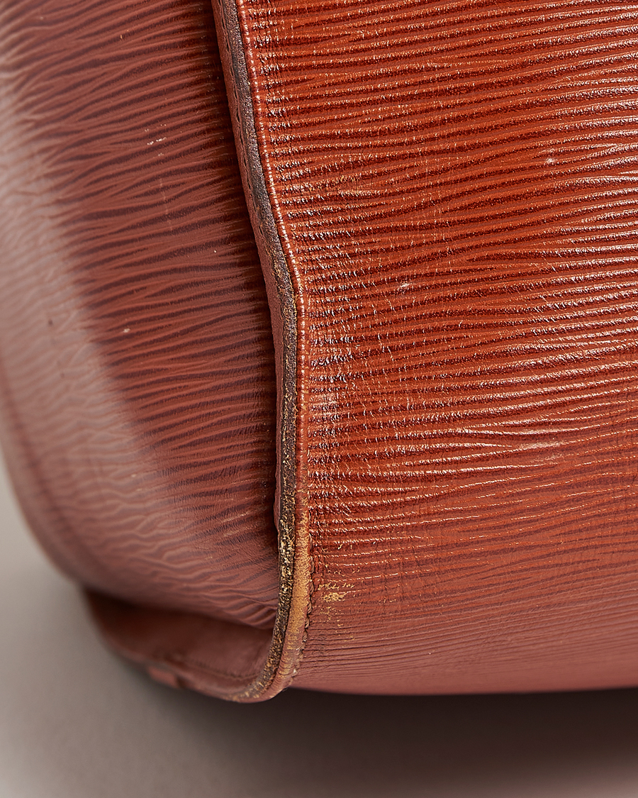 Herr | Louis Vuitton Pre-Owned Keepall 50 Epi Leather Travel Bag Brown | Louis Vuitton Pre-Owned | Keepall 50 Epi Leather Travel Bag Brown