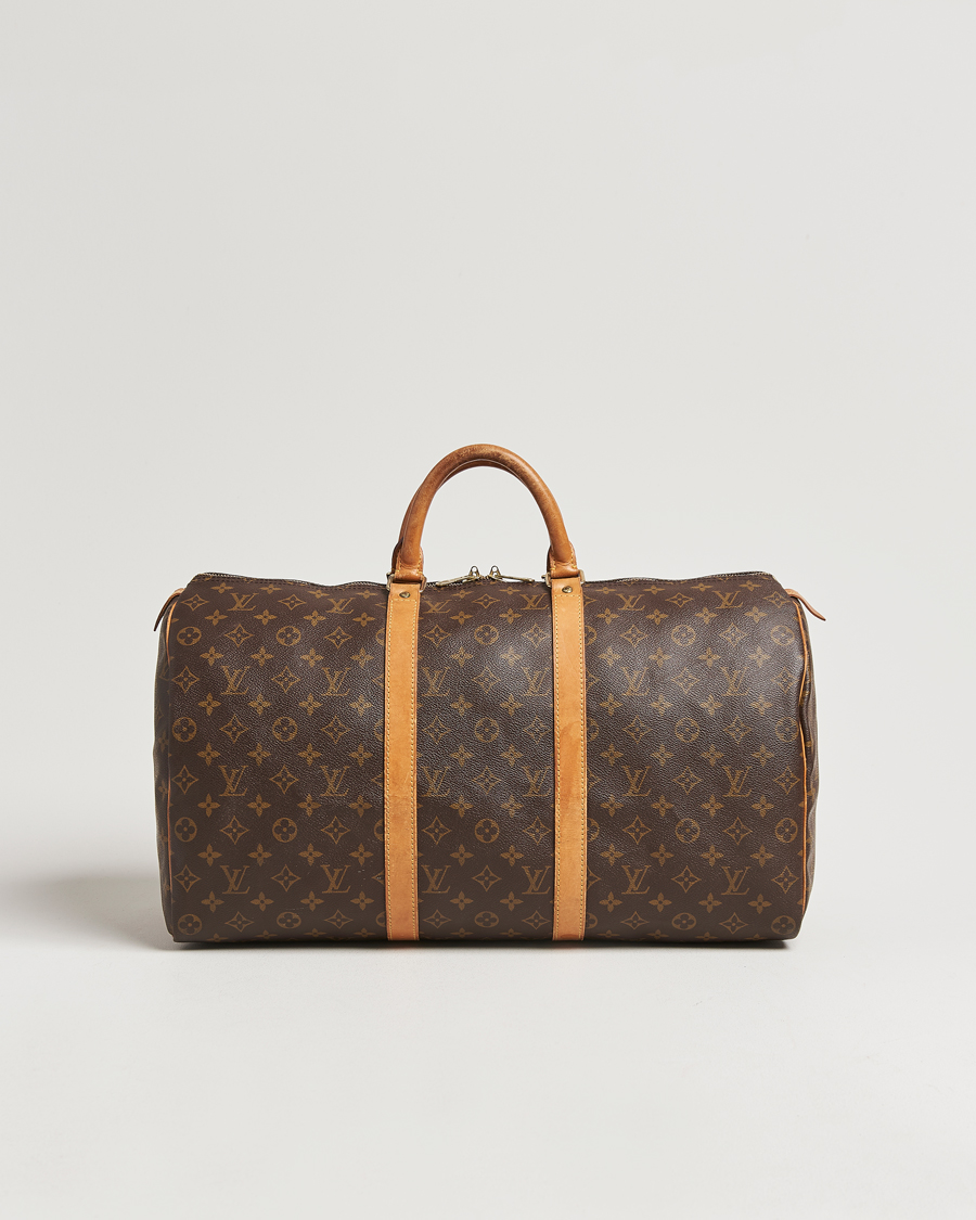Herr | Louis Vuitton Pre-Owned Keepall 50 Bag Monogram | Louis Vuitton Pre-Owned | Keepall 50 Bag Monogram