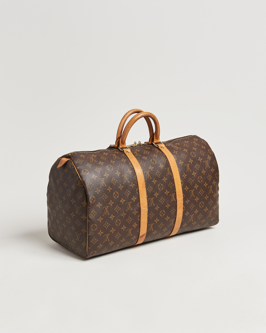 Herr | Louis Vuitton Pre-Owned Keepall 50 Bag Monogram | Louis Vuitton Pre-Owned | Keepall 50 Bag Monogram