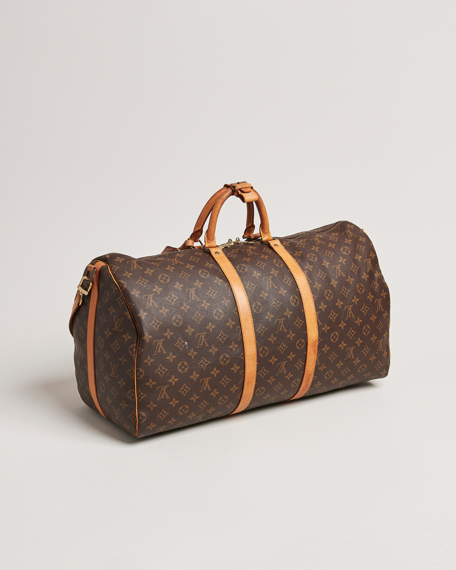 Herr | Louis Vuitton Pre-Owned Keepall Bandoulière 55 Monogram | Louis Vuitton Pre-Owned | Keepall Bandoulière 55 Monogram