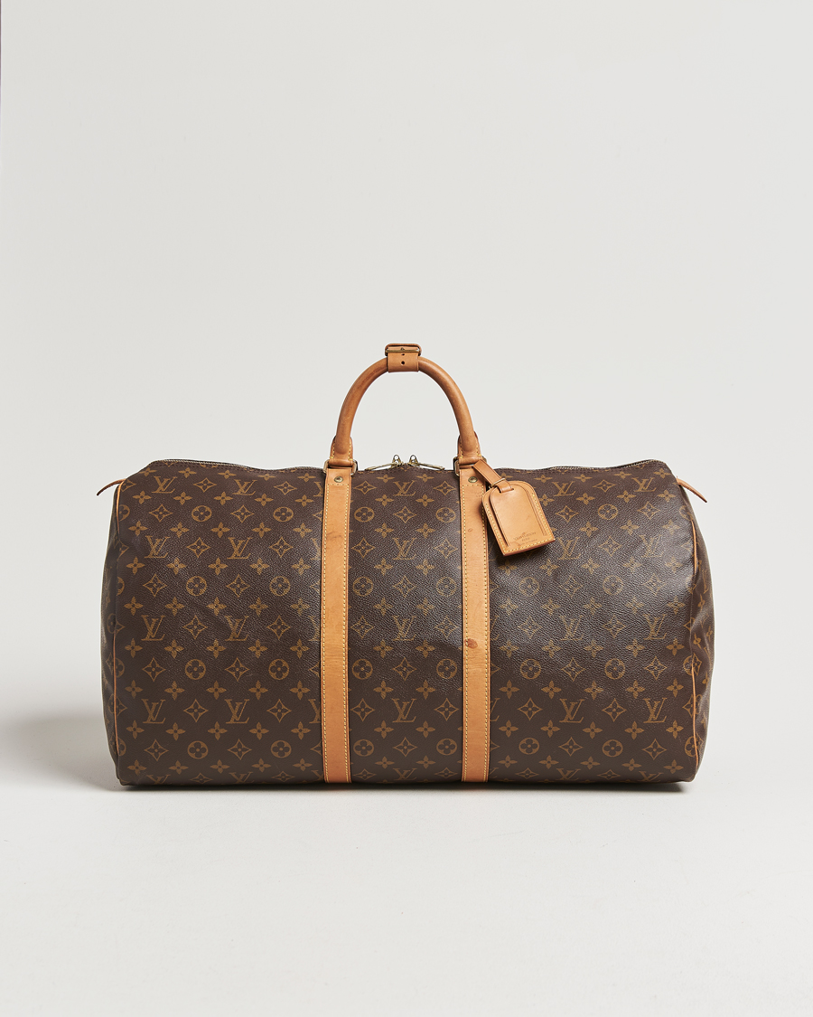 Herr | Louis Vuitton Pre-Owned Keepall 55 Bag Monogram | Louis Vuitton Pre-Owned | Keepall 55 Bag Monogram