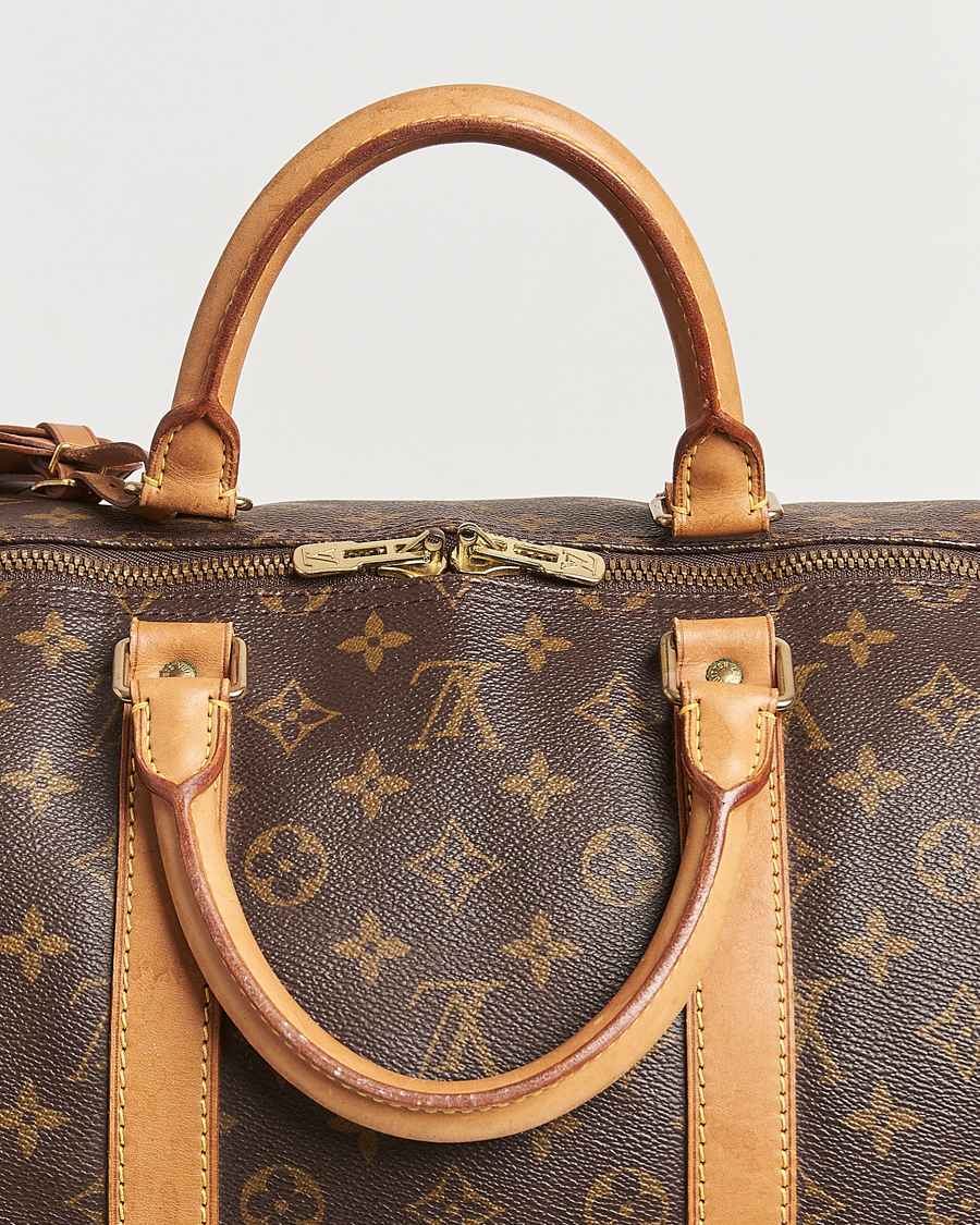Herr | Louis Vuitton Pre-Owned Keepall 55 Bag Monogram | Louis Vuitton Pre-Owned | Keepall 55 Bag Monogram