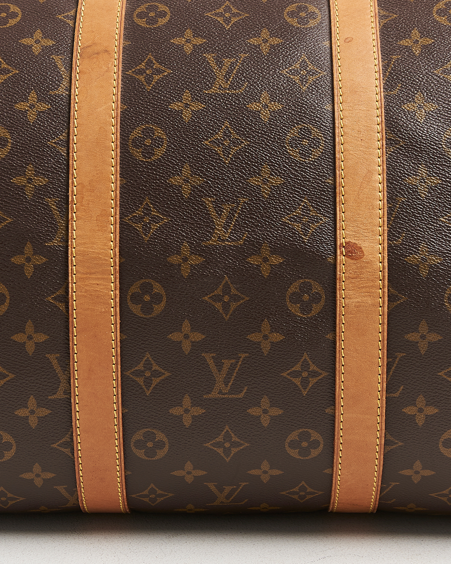 Herr | Louis Vuitton Pre-Owned Keepall 55 Bag Monogram | Louis Vuitton Pre-Owned | Keepall 55 Bag Monogram