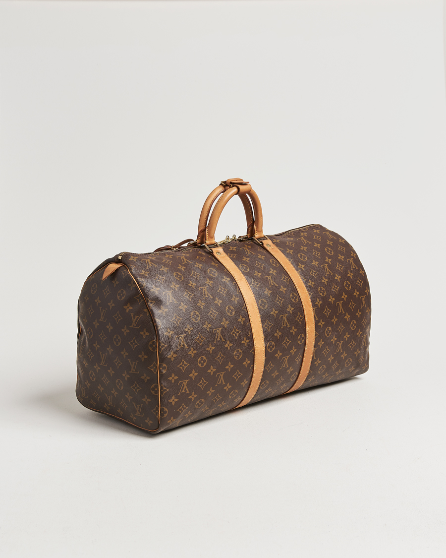 Herr | Louis Vuitton Pre-Owned Keepall 55 Bag Monogram | Louis Vuitton Pre-Owned | Keepall 55 Bag Monogram