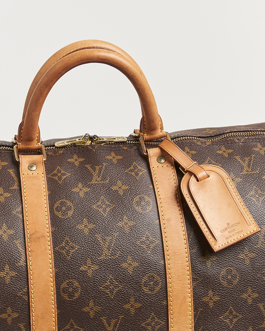Herr | Louis Vuitton Pre-Owned Keepall 55 Bag Monogram | Louis Vuitton Pre-Owned | Keepall 55 Bag Monogram
