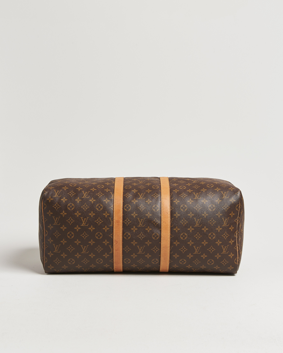 Herr | Louis Vuitton Pre-Owned Keepall 55 Bag Monogram | Louis Vuitton Pre-Owned | Keepall 55 Bag Monogram