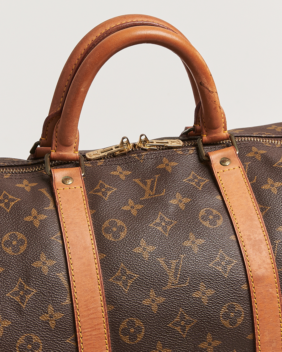Herr | Louis Vuitton Pre-Owned Keepall 55 Bag Monogram | Louis Vuitton Pre-Owned | Keepall 55 Bag Monogram