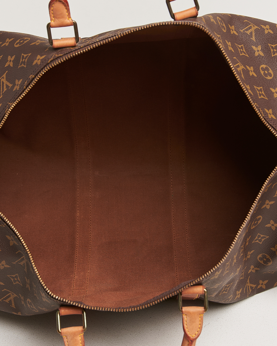 Herr | Louis Vuitton Pre-Owned Keepall 55 Bag Monogram | Louis Vuitton Pre-Owned | Keepall 55 Bag Monogram