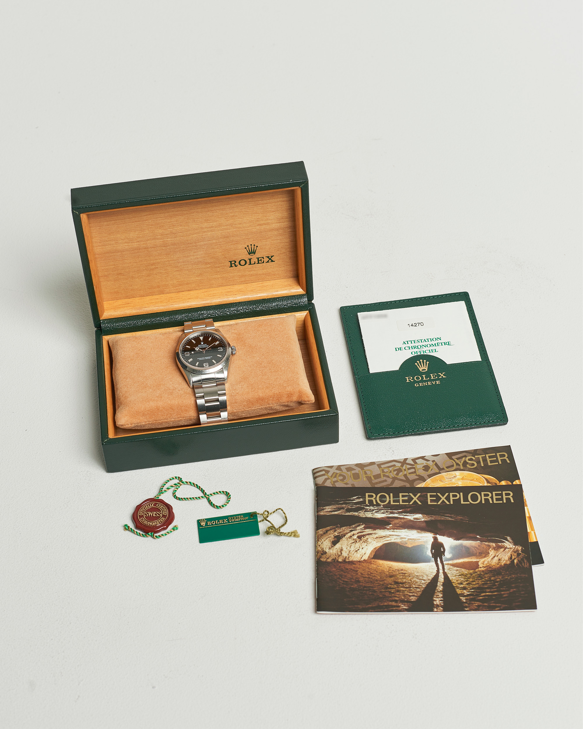 Herr | Rolex Pre-Owned Explorer 14270 Silver | Rolex Pre-Owned | Explorer 14270 Silver