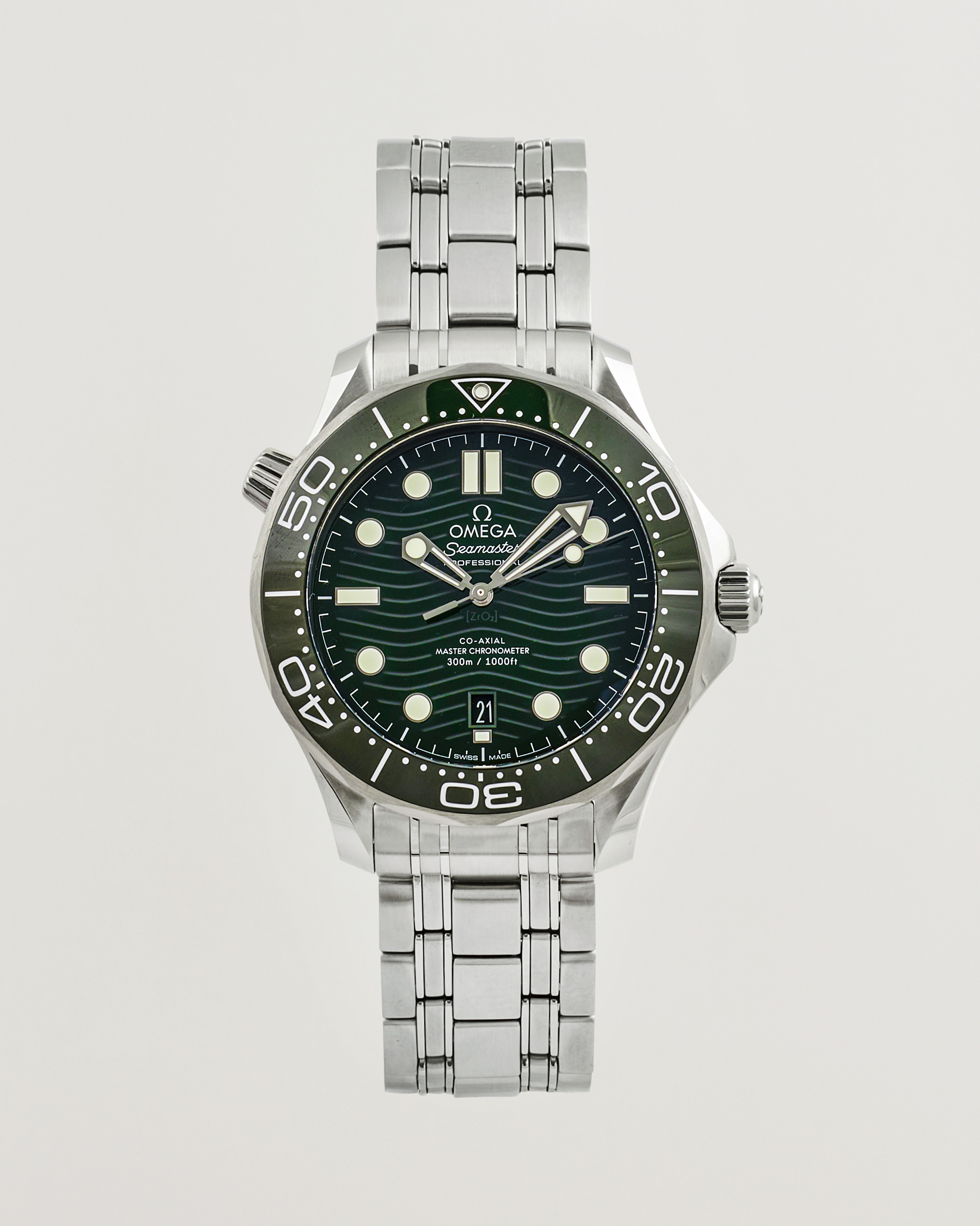 Herr | Omega Pre-Owned Seamaster Diver 300M Green | Omega Pre-Owned | Seamaster Diver 300M Green