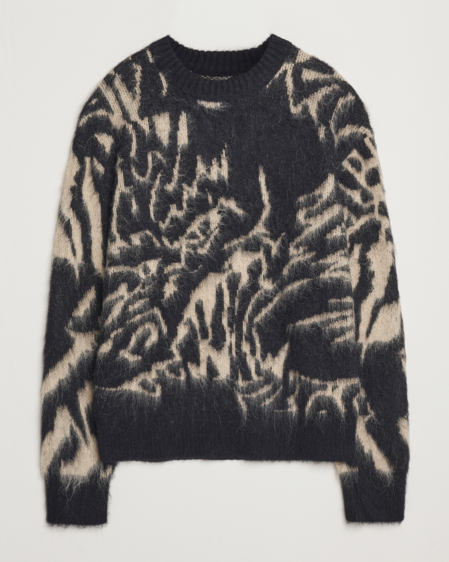 Herr | Tröjor | J.Lindeberg | Falkor Jacquard Knit Sweater Black