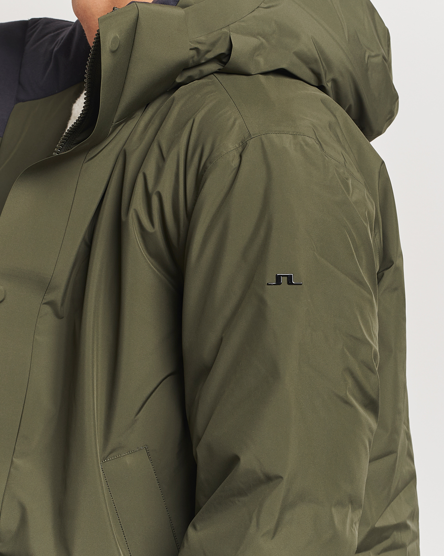 Herr | Jackor | J.Lindeberg | Alon Down Parka Forest Green