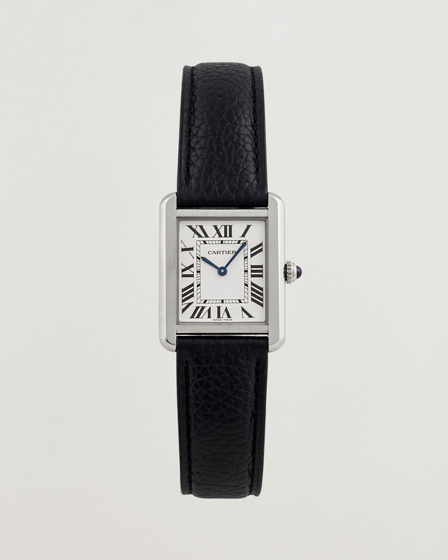 Herr | Cartier Pre-Owned Tank SoloWSTA0030 Silver | Cartier Pre-Owned | Tank SoloWSTA0030 Silver