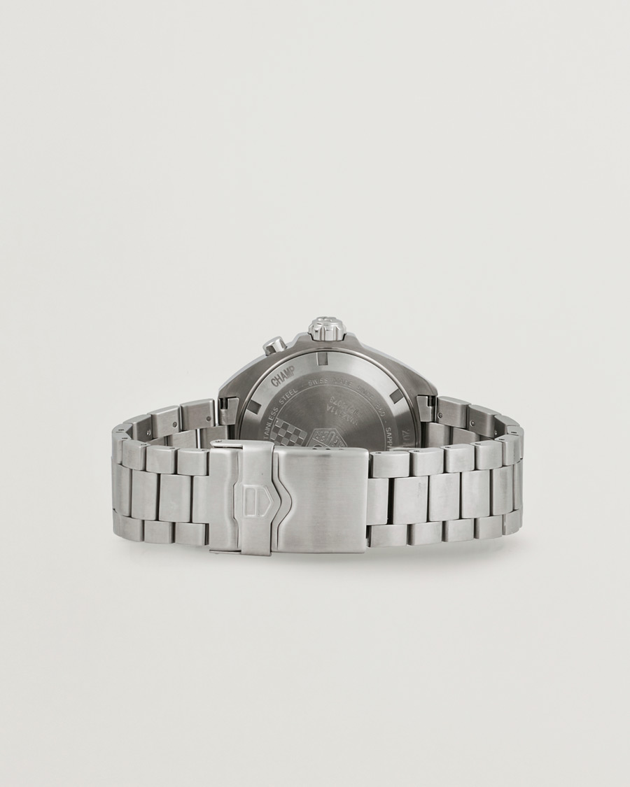 Herr | Tag Heuer Pre-Owned Formula 1 Alarm WAZ111A Silver | Tag Heuer Pre-Owned | Formula 1 Alarm WAZ111A Silver