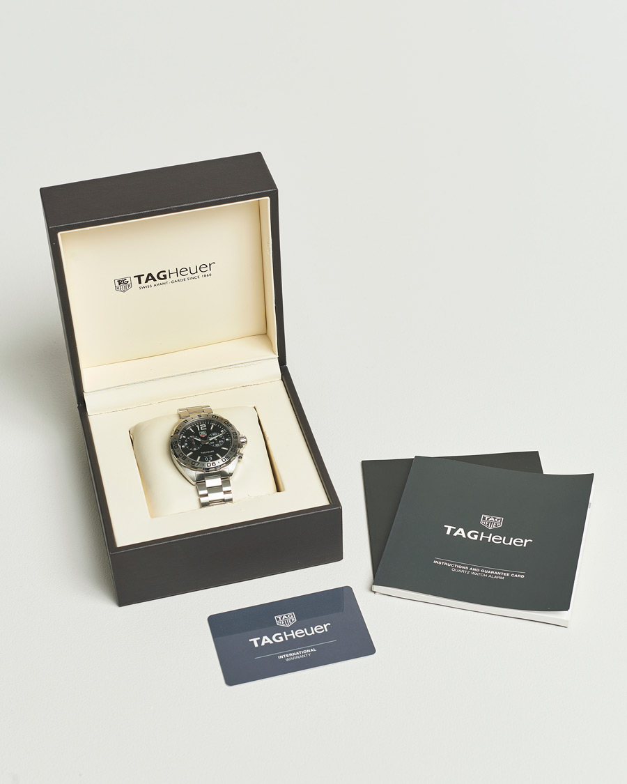 Herr | Tag Heuer Pre-Owned Formula 1 Alarm WAZ111A Silver | Tag Heuer Pre-Owned | Formula 1 Alarm WAZ111A Silver
