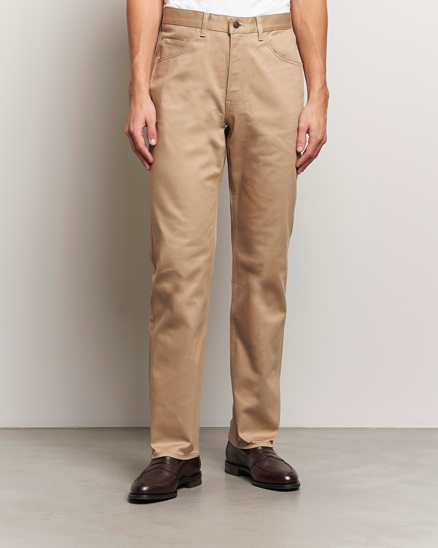 Herr | Byxor | Kamakura Shirts | Take Ivy 5-Pocket Pants Khaki