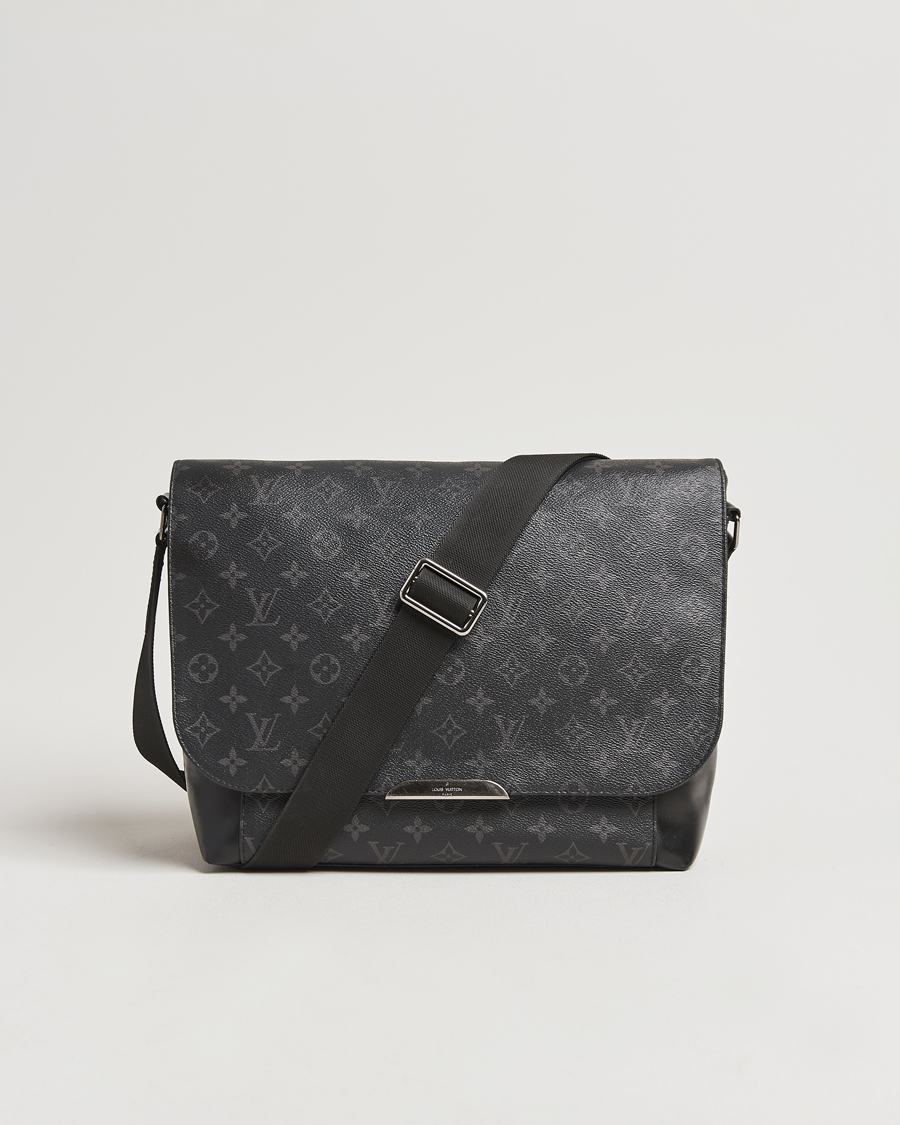 Herr | Pre-Owned & Vintage Bags | Louis Vuitton Pre-Owned | Explorer Messenger Bag Monogram Eclipse