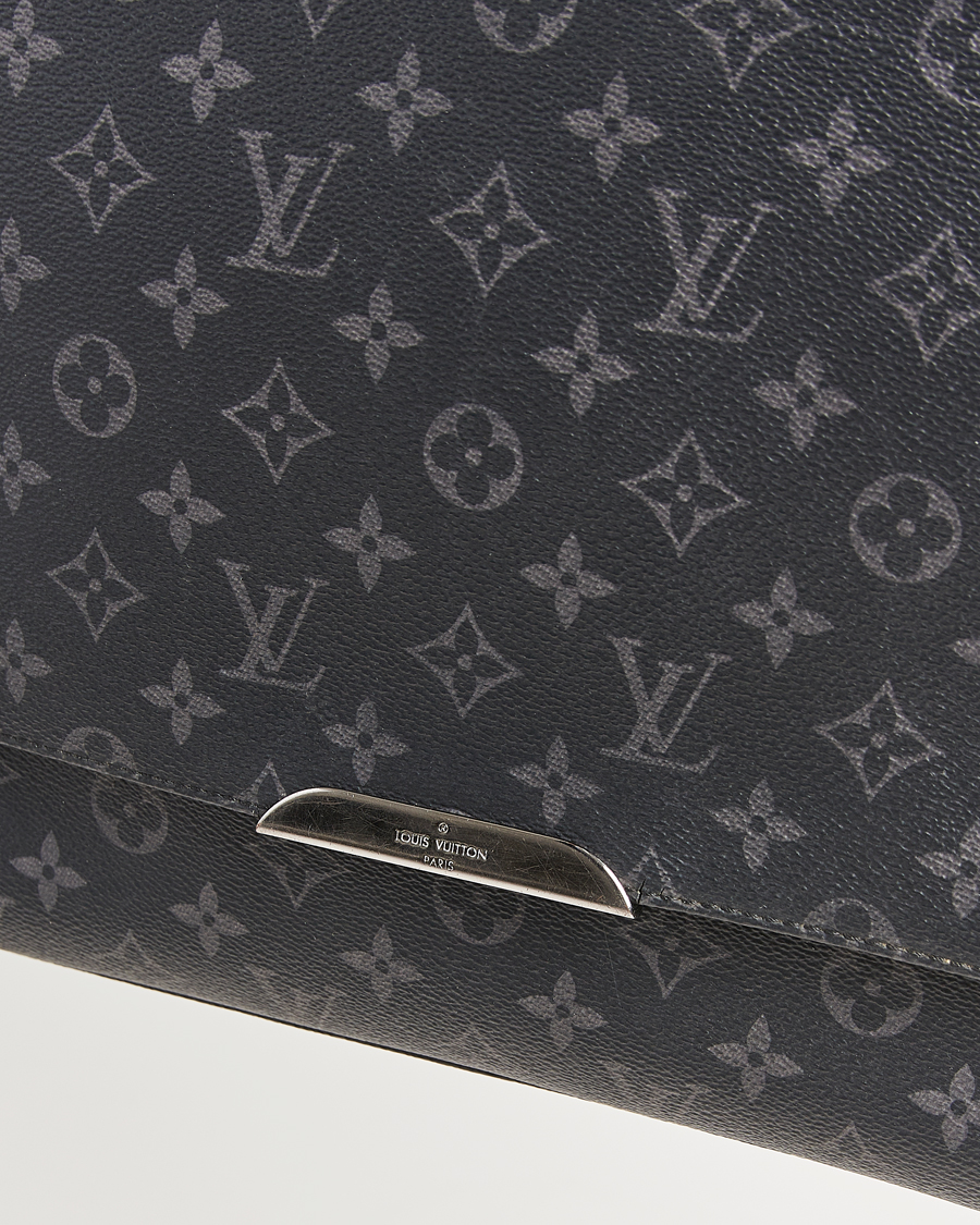 Herr | Pre-Owned & Vintage Bags | Louis Vuitton Pre-Owned | Explorer Messenger Bag Monogram Eclipse