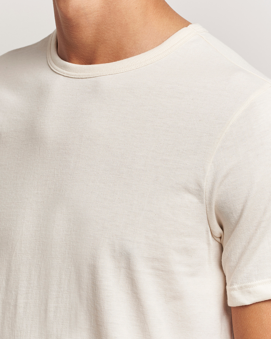 Herr | T-Shirts | Merz b. Schwanen | 1950s Classic Loopwheeled T-shirt Nature